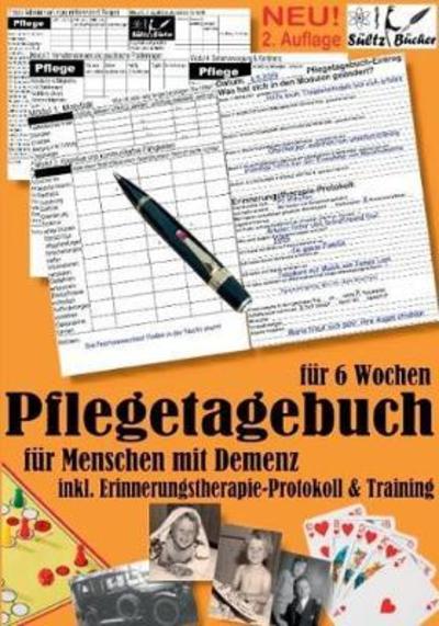 Cover for Sültz · Pflegetagebuch XXL (6 Wochen) für (Book) (2018)