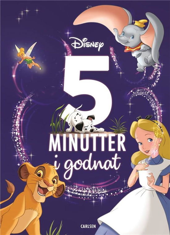 Disney · Fem minutter i godnat: Fem minutter i godnat - Disney (Bound Book) [1st edition] (2019)