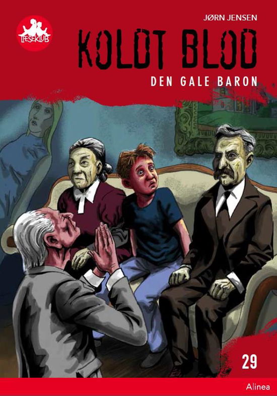 Cover for Jørn Jensen · Læseklub: Koldt blod 29, Den gale baron, Rød Læseklub (Gebundesens Buch) [1. Ausgabe] (2019)