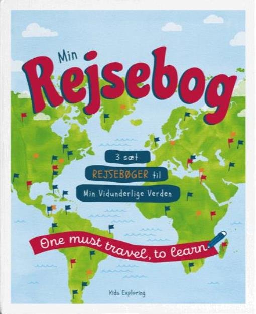 Cover for Lene Holm Kring · Min Vidunderlige Verden: Min Rejsebog (Taschenbuch) [1. Ausgabe] (2019)