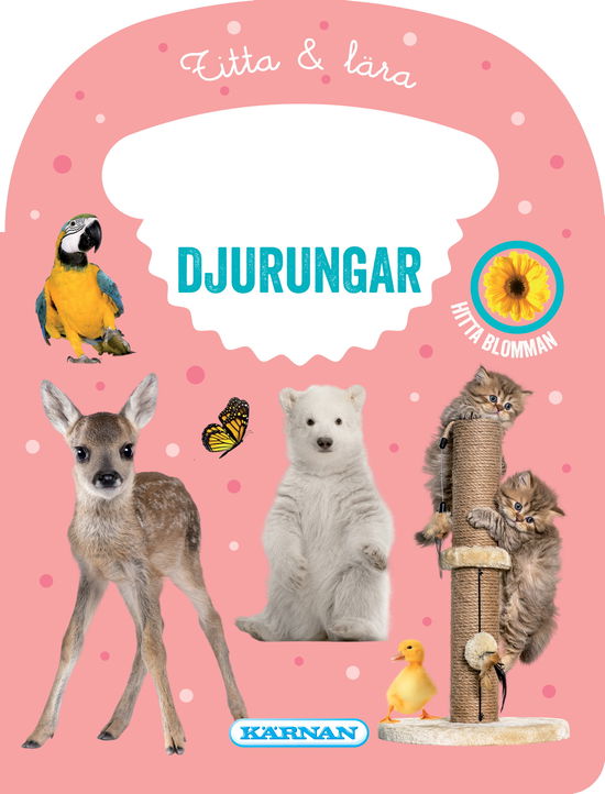 Cover for Titta &amp; lära Djurungar (Tavlebog) (2024)