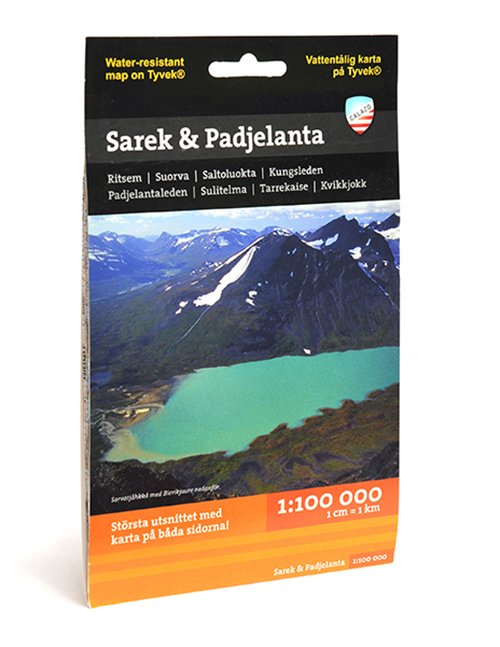 Sarek & Padjelanta - Mountain map 1:100 000 - Calazo - Bøger - Calazo Forlag - 9789186773014 - 2022