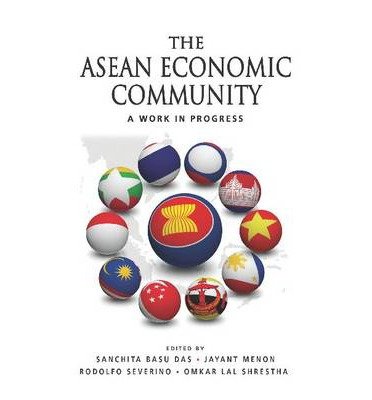 Cover for Sanchita Basu Das · The Asean Economic Community: a Work in Progress (Hardcover Book) (2013)