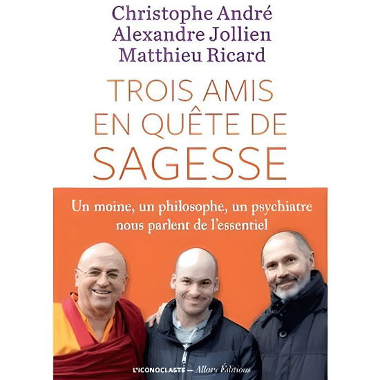 Trois amis en quete de sagesse - Christophe Andre - Gadżety - Iconoclaste - 9791095438014 - 13 stycznia 2016