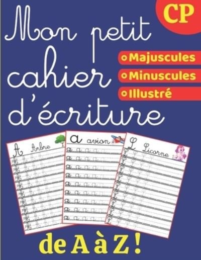 Cover for Enfin Je Dessine · Mon petit cahier d'ecriture - CP (Paperback Book) (2020)