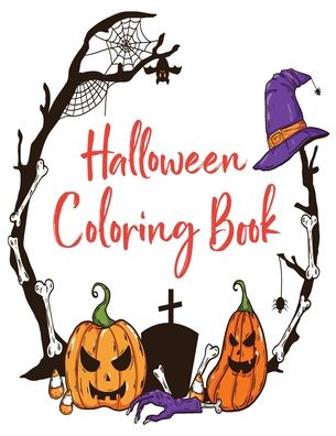 Cover for Mofiz Publication · Halloween coloring book (Paperback Bog) (2020)