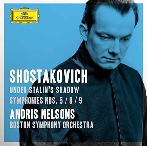 Cover for Andris Nelsons Boston Symphony Orchestra · Shostakovich: Symphony Nos. 5, 8 &amp; 9 Incidental Music to Hamlet (CD) (2016)