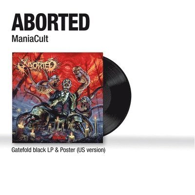 Cover for Aborted · Maniacult / Gatefold Black LP &amp; Poster (LP) [Us edition] (2021)