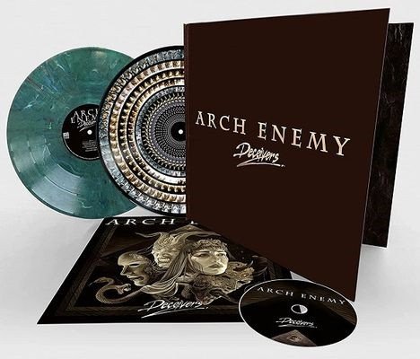 Cover for Arch Enemy · Deceivers (LP/CD) [Limited Deluxe edition] (2022)