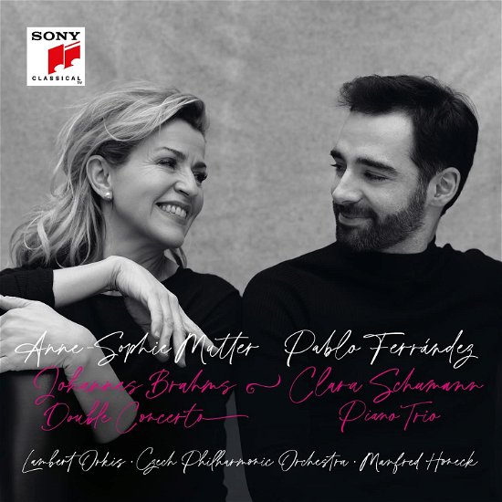 Cover for Mutter, Anne-Sophie &amp; Pablo Ferrandez &amp; Lambert Orkis · Brahms: Double Concerto &amp; C. Schumann: Piano Trio (LP) (2022)