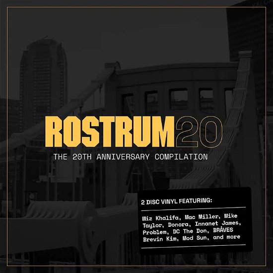 Cover for Rostrum 20: the 20th Anniversary Compilation (LP) [Black Friday 2023 edition] (2023)