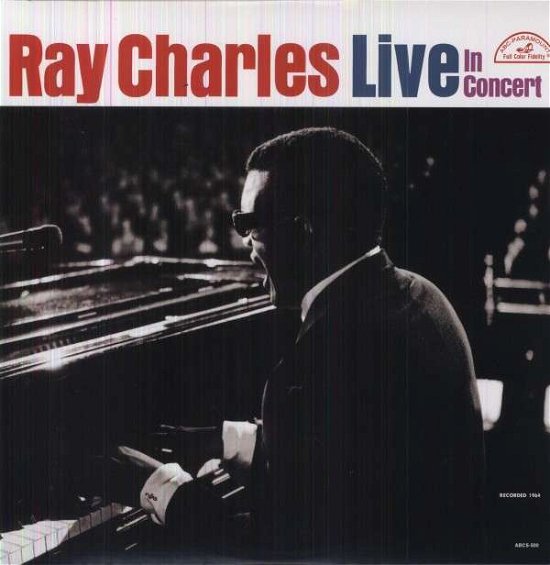 Cover for Ray Charles · Live In Concert (LP) (1990)