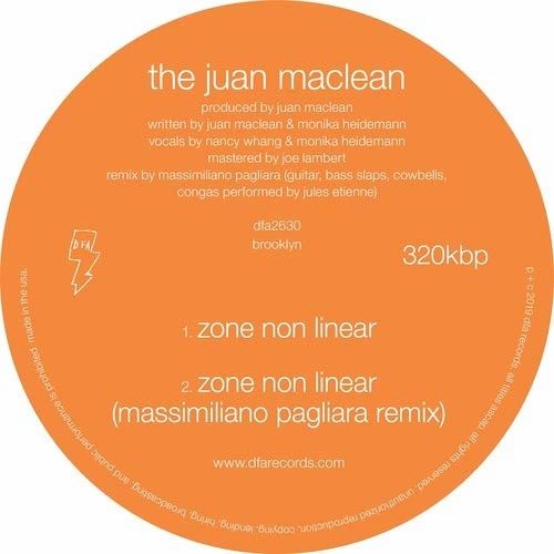 Cover for The Juan Maclean · What Do You Feel Free About? / Zone Nonlinear (12&quot;) [Standard edition] (2019)