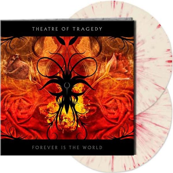 Cover for Theatre of Tragedy · Forever is the World (White / Red Splatter (LP) [Coloured edition] (2018)