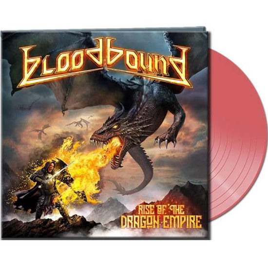 Cover for Bloodbound · Rise of the Dragon Empire (Clear Orange) (LP) [Coloured edition] (2019)