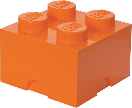 Room Copenhagen · Lego Storage Brick 4 Orange (MERCH) (2018)