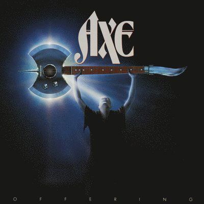 Cover for Axe · Offering - Red &amp; Blue Splatter (LP) (2022)