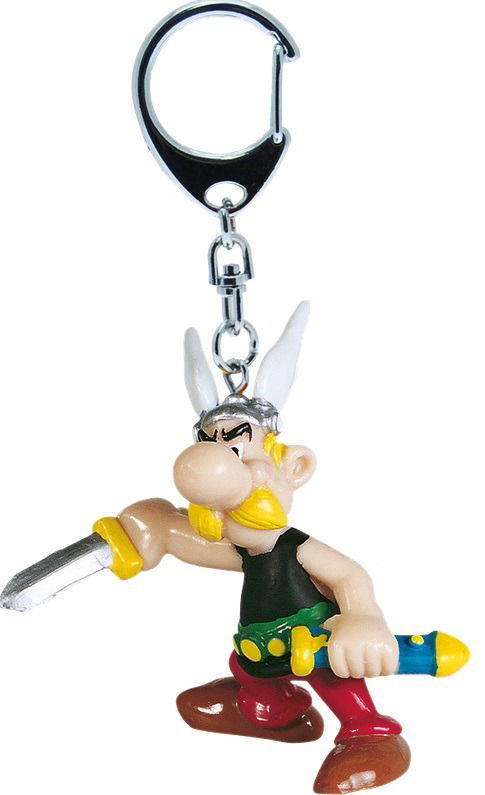 Keychain Asterix Holding Sword 12 Cm - Plastoy Sas - Koopwaar - Plastoy - 3521320604015 - 