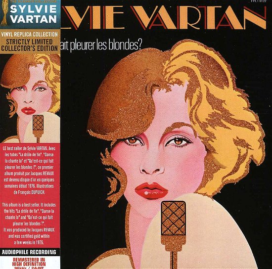 Cover for Sylvie Vartan · Qu'est-Ce Qui Fait Pleurer Les Blondes (CD) (2013)