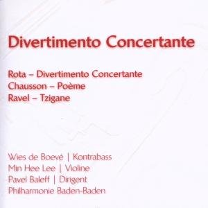 Divertimento Concertante - Rota / Phil Baden-baden: De Boeve Wies / Hee - Musikk - BELLA MUSICA - 4014513024015 - 1. november 2009