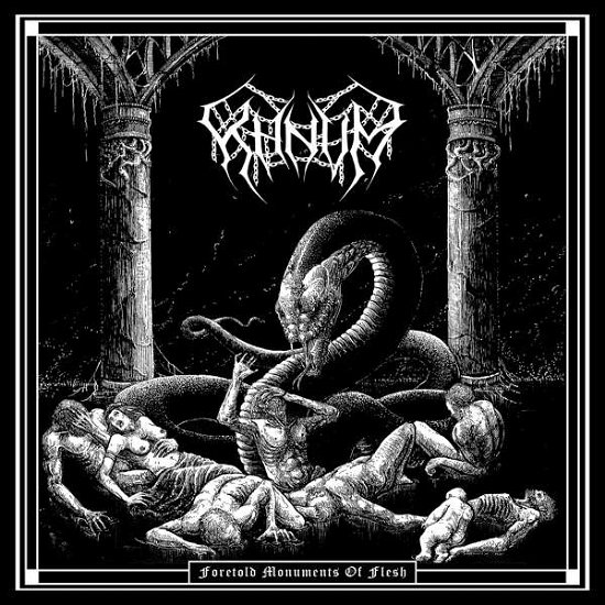 Cover for Khnvm · Foretold Monuments of Flesh (LP) (2019)