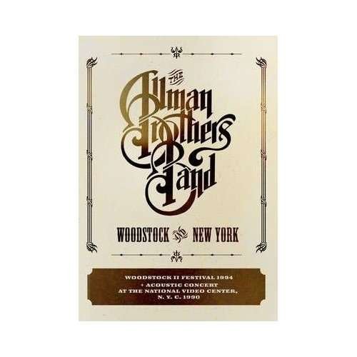 Cover for Allman Brothers Band · Allman Brothers Band - Woodstock and New York (DVD) (2008)