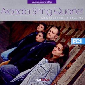 Cover for Mendelssohn / Arcadia String Qrt · Mendelssohn &amp; Str Qrts (CD) (2014)