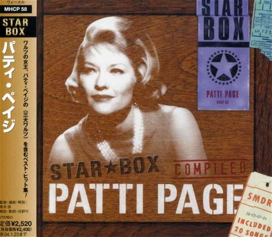 Cover for Patti Page · Star Box (CD) [Japan Import edition] (2007)