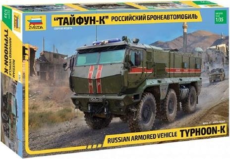 Cover for Zvezda · 1/35 Typhoon-k  6x6 Armored Vehicle (Toys)