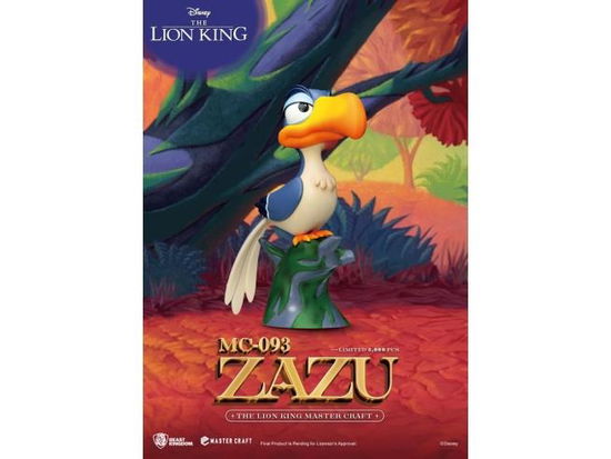 Cover for The Lion King Master Craft Zazu (MERCH) (2025)