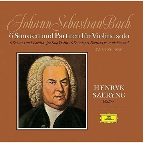Cover for Henryk Szeryng · J.S.Bach: Sonatas And Partitas For Violin Solo (CD) (2017)
