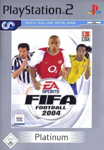 Cover for Ps2 · Fifa Football 2004 Platinum (PS4)