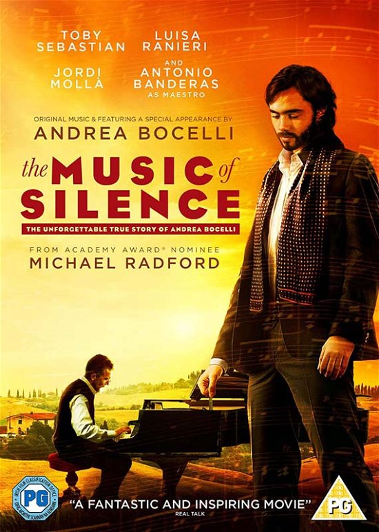 Cover for The Music of Silence (DVD) (2018)