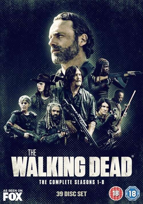 Cover for The Walking Dead S18 DVD (DVD) (2018)