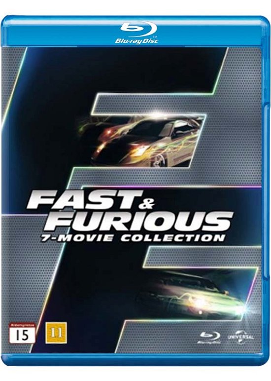 Cover for Fast &amp; Furious · 7-Movie Collection (Blu-ray) (2015)