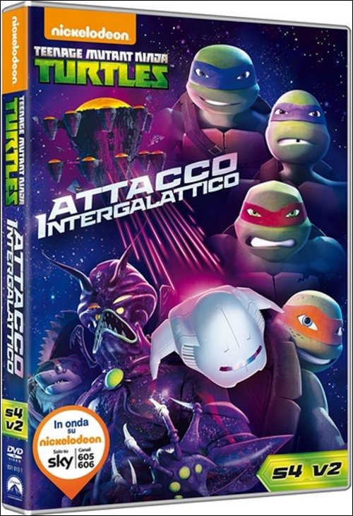 Cover for Teenage Mutant Ninja Turtles · Teenage Mutant Ninja Turtles - Attacco interglattico (DVD)