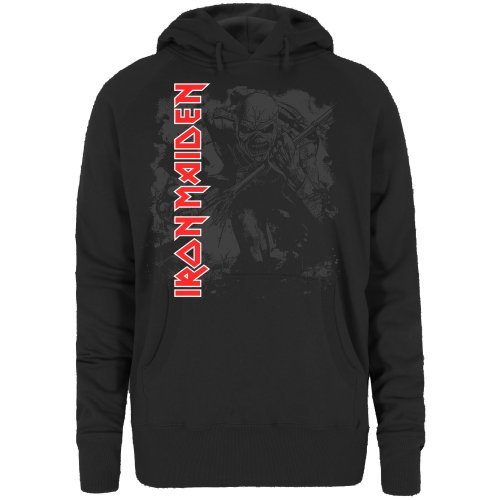 Iron Maiden Ladies Pullover Hoodie: Trooper - Iron Maiden - Merchandise - Global - Apparel - 5055295395015 - 