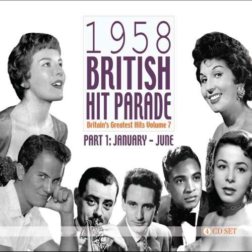 Various Artists · 1958 British Hit Parade Part One (CD) [Box set] (2009)