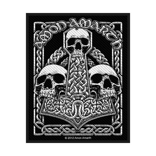 Cover for Amon Amarth · Three Skulls (Patch) (2019)
