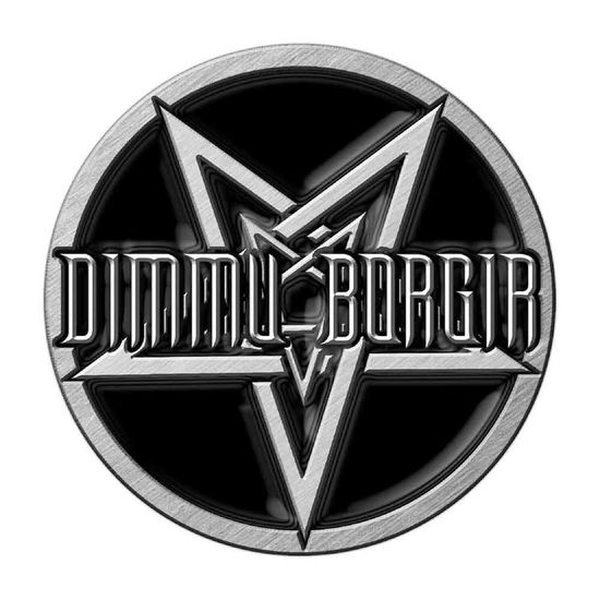 Dimmu Borgir · Dimmu Borgir Pin Badge: Pentagram (Enamel In-Fill) (Anstecker) [Metallic edition] (2019)