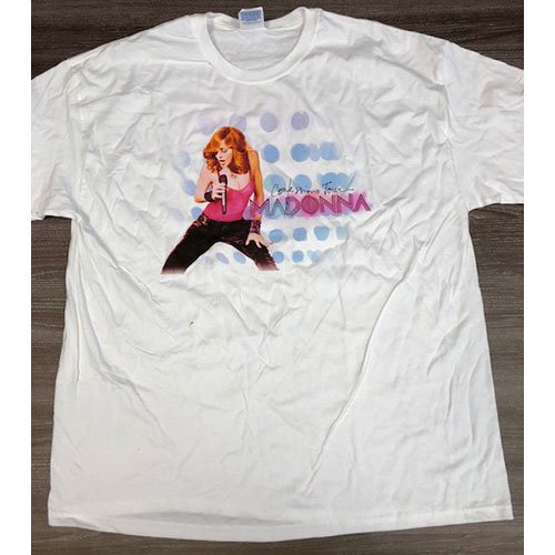 Madonna Unisex T-Shirt: Confessions Tour USA (Ex Tour) - Madonna - Koopwaar -  - 5056170666015 - 