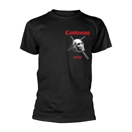 Cover for Candlemass · T/S Epicus 35th Anniversary (T-shirt) [size S] [Black edition] (2021)