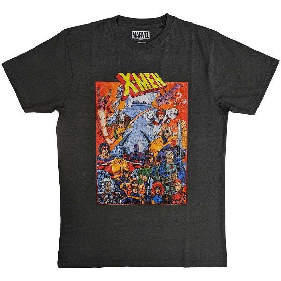Marvel Comics Unisex T-Shirt: X-Men Full Characters - Marvel Comics - Produtos -  - 5056561097015 - 