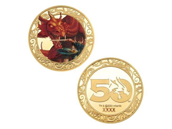 Cover for Dungeons &amp; Dragons · 50th - Limited Edition 24k Go (Zabawki)