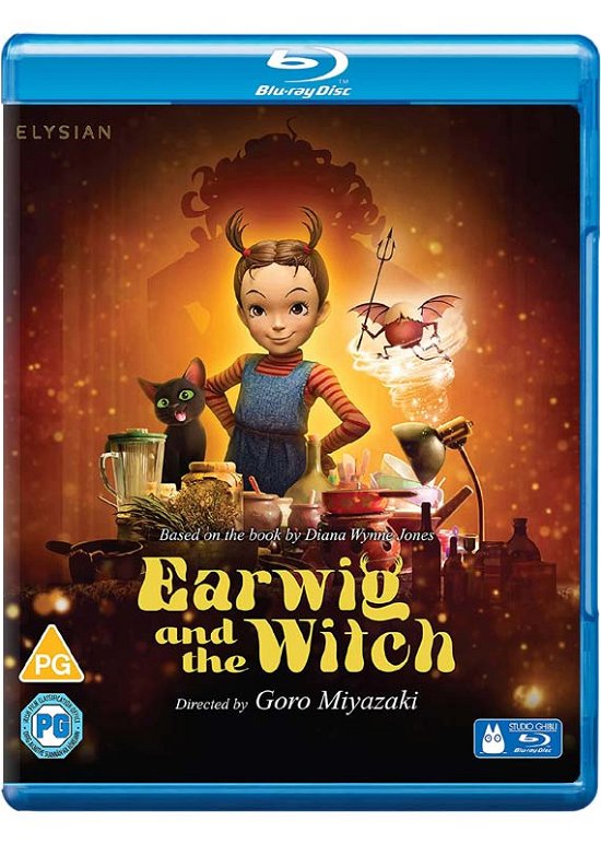 Cover for Earwig And The Witch (Blu-ray) (2021)