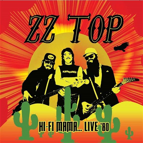 Cover for Zz Top · Hi-fi Mama…live '80 (CD) (2016)