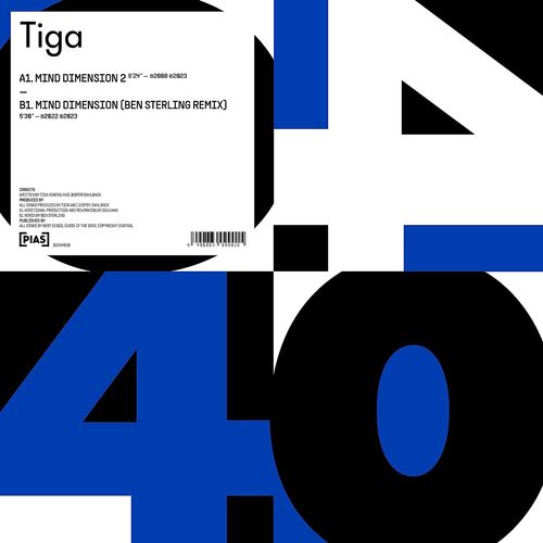 [Pias] 40 - Tiga - Musique - PLAY IT AGAIN SAM - 5400863099015 - 23 juin 2023