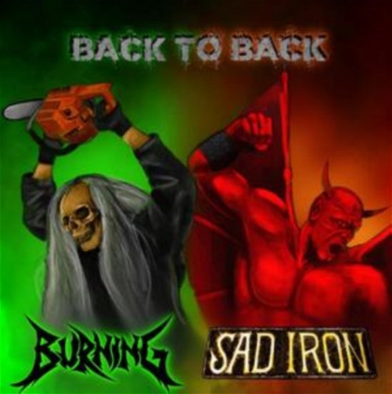 Burning / Sad Iron · Back To Back (CD) (2024)