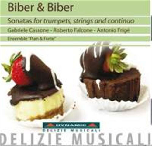 Biber & Biber: Sonatas For Trumpets Strings And Continuo - Cassone / Frige / Pian & Forte Ensemble - Musikk - DYNAMIC - 8007144680015 - 29. november 2010