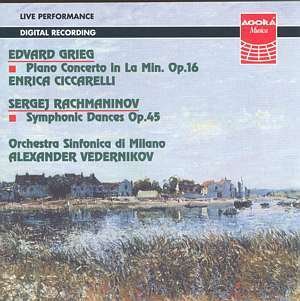 Cover for Enrica Ciccarelli · Concerto Per Piano Opus 16 (CD)